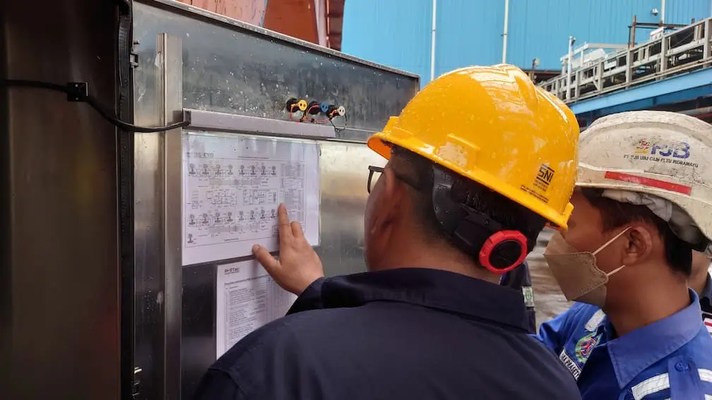 Proses commissioning Automatic Lubrication System PT Anmor Morran Indonesia