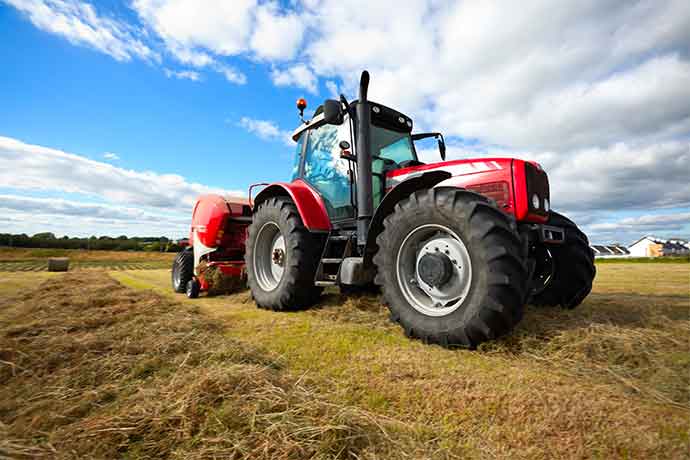 Tractor untuk agriculture machinery application
