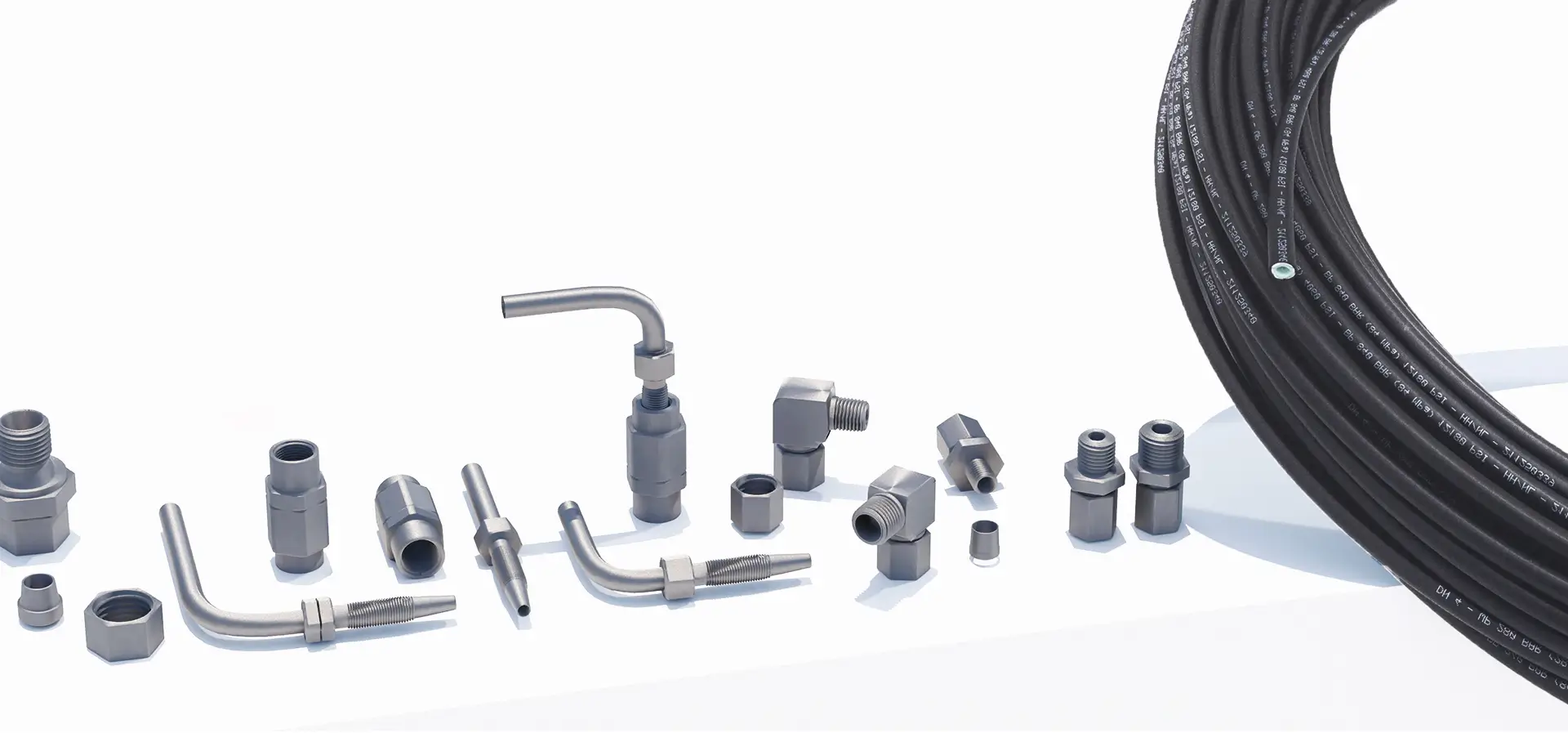 Centralube hose dan fittings untuk jalur pelumasan terpusat