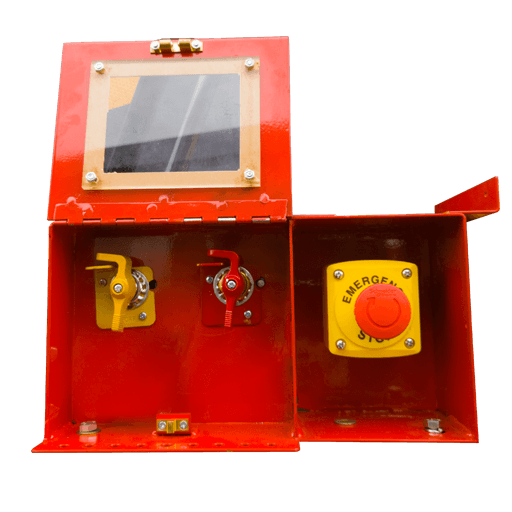 Perangkat pendukung safety lockout